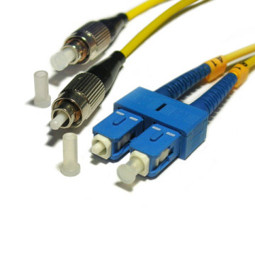 Jumper de Fibra Óptica de Modo Único Duplex FC-LC / Fibra Óptica